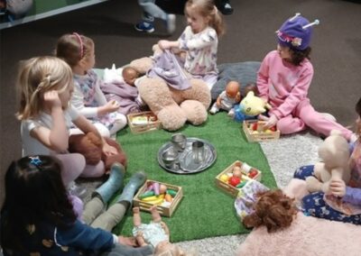 pyjama day at childcare centre