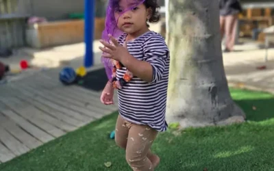 Exploring the 5 senses at The Vines ELC