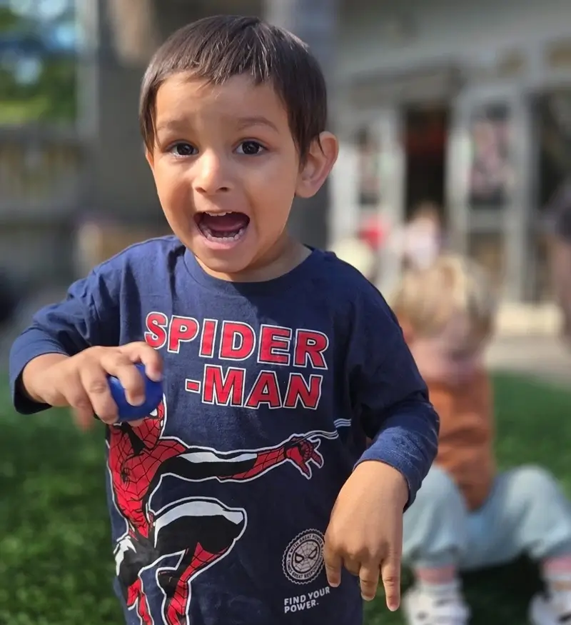 sensory learning at Vines ELC