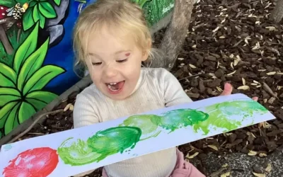 Sensory Play – Bringing the very hungry Caterpillar to life