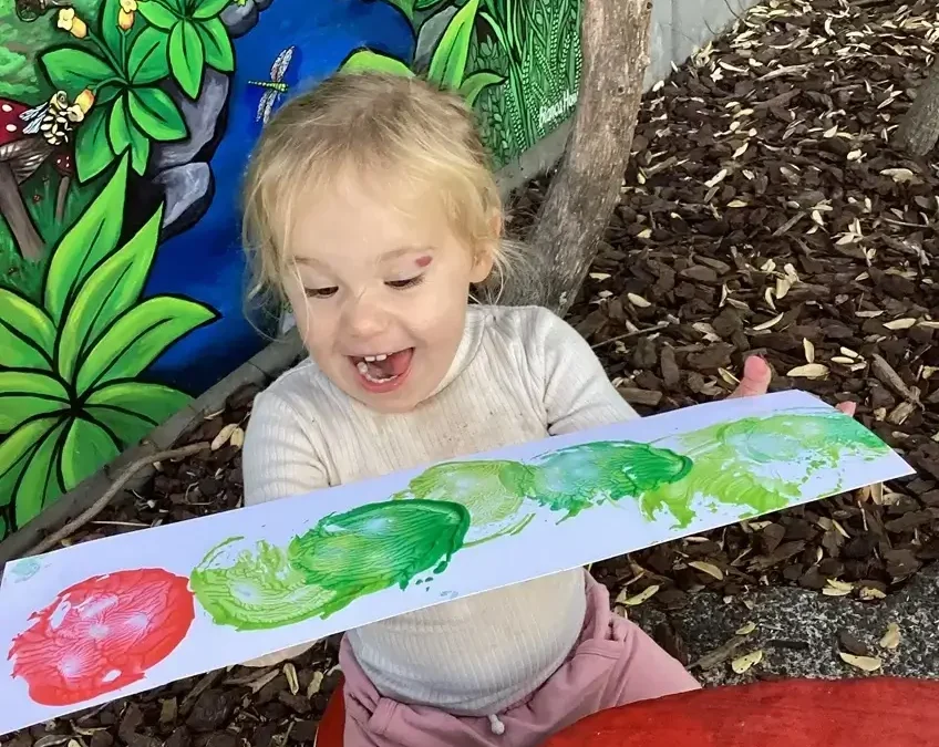 Sensory Play – Bringing the very hungry Caterpillar to life